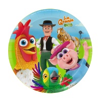 Zenon's Farm Teller 18 cm - 8 Stück