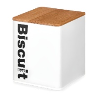 16,5 x 13 x 13,7 cm Metall-Keksdose - 1 Stück