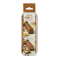 Rechteckige Backform 21 x 8 x 5,8 cm für Brot, Roségold - 1 Stück