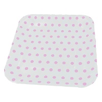 Quadratische Teller mit Polka Dots 22 x 22 cm - 6 Stück