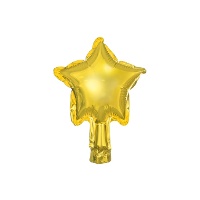 10 cm bunter Sternballon - PartyDeco - 25 Stück