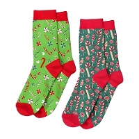 Zuckerstangen-Socken - Größe 42-47 - 1 Paar