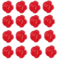 Rosenblütenwaffeln 4,5 cm - Dekora - 50 Stück