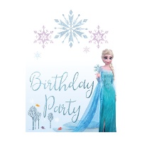 Personalisierbares Frozen-Poster 42 x 30 cm mit Aufklebern