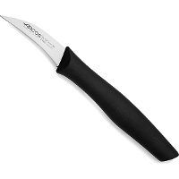 Schälmesser 6 cm Klinge schwarz Farbe Nova - Arcos
