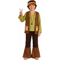 Love Power Hippie-Kostüm für Kinder