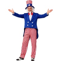 Uncle Sam Kostüm für Männer