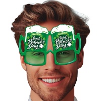 Saint Patrick's Day Bierkrug-Brille