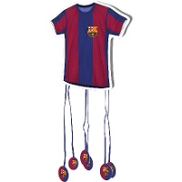 Piñata im FC Barcelona-Trikot, 50 x 40 cm