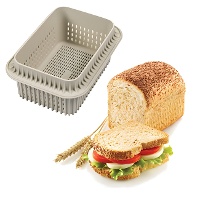 Rechteckige Backform 15 x 10 x 7,5 cm für Sandwichbrot - Silikomart