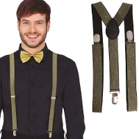 Verstellbare Riemen mit Glitzer