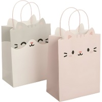 Geschenktüte Katze 14 x 11,5 x 7 cm - 1 Stück