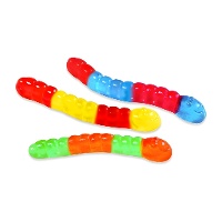 Mehrfarbige Würmer - Fini Würmer - 90 g