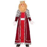 Elegantes Wise Wizard King Kostüm für Erwachsene