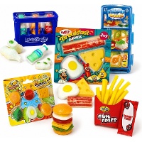 Verrücktes Fast-Food-Süßigkeiten-Set - 5 Stück