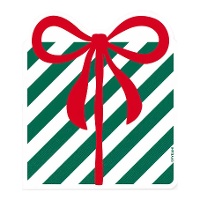 Servietten, 20 x 16,5 cm, in Geschenkform - 20 Stück