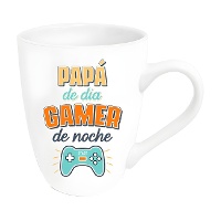 Papa Gamer 350 ml Becher