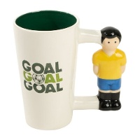 470-ml-Fußballtasse mit Spielerhenkel