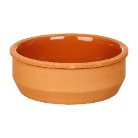12 cm bunte Auflaufform aus Steingut - 6 Stück