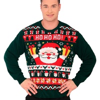 Weihnachtsmann Weihnachten Jersy Ho Ho Ho für Männer