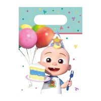 Bolsas de papel de Cocomelon - 4 unidades