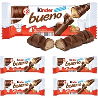 Kinder bueno mit Milchschokolade - 5 Stück