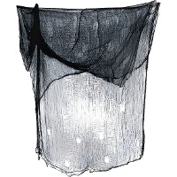 5 x 2 m weißer Spinnennetzvorhang