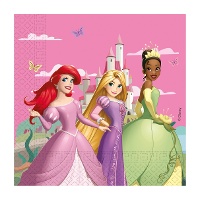 Disney-Prinzessinnen-Servietten 16,5 x 16,5 cm - 20 Stück
