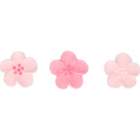 Zuckerblüten in Rosa - FunCakes - 24 Stück