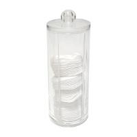 Wattepad-Behälter mit Deckel