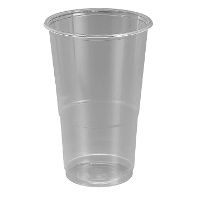 Transparente Kunststoffbecher, 250 ml - 15 Stück