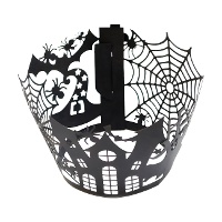 Halloween-Cupcake-Verpackungen - scrapcooking -12 Stück