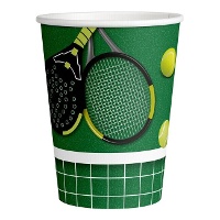 Tennis- & Padelbecher 250 ml - 8 Stück