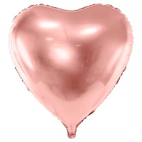 XXL farbiger Herzballon 72 x 73 cm - PartyDeco - 1 Stück