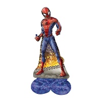 Spiderman-Ballon mit Spinnennetz, 1,37 x 0,66 m