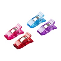 2,6 cm farbige Stoffklammern - Prym - 12 Stück.