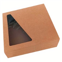 Schachtel für Dreikönigskuchen 26 x 26 x 8 cm Kraft