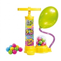 Luftpumpe mit Kaugummi und Ballons - 1 Stück
