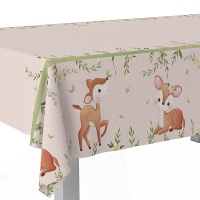 Mantel mit Babyhirsch, 1,80 x 1,20 m