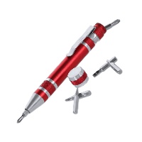 Metall-Multitool mit 6 austauschbaren Zubehörteilen - 1 St.