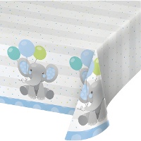 Elefanten-Baby-Tischdecke 1,37 x 2,59 m