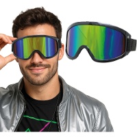 Retrofuturistische Ski-Brille