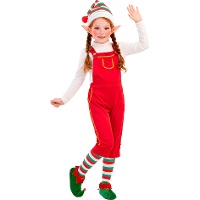 Jolly Elf Kostüm für Mädchen