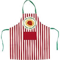 Kinderschürze 'Mi cuerpo pide salsa'